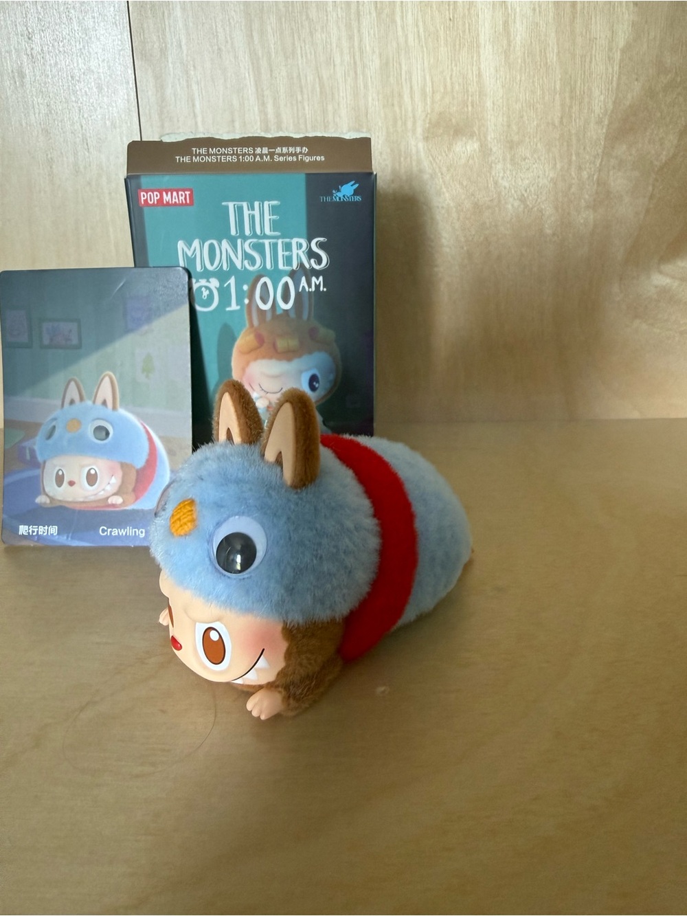 Pop Mart Labubu THE MONSTERS 1:00 A.M. Series Figures, Crawling Time - Picture 4 of 8